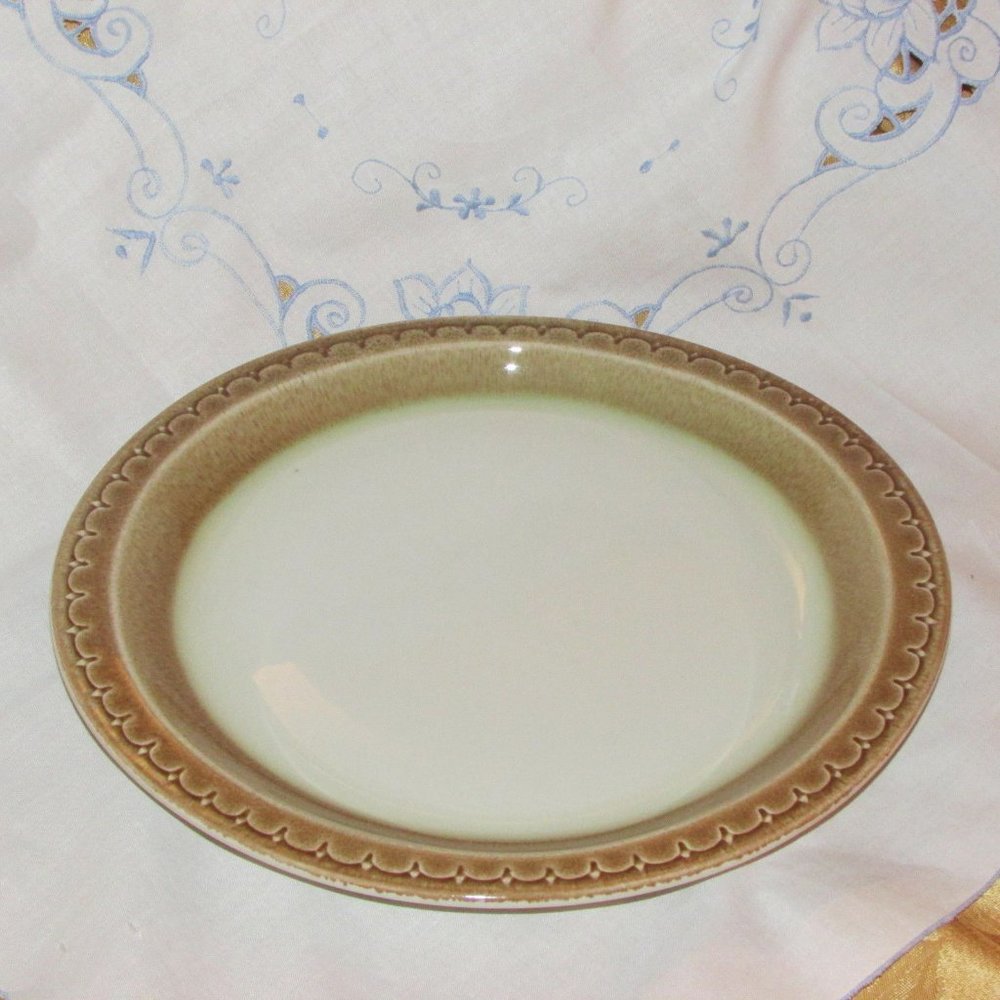 Vintage Large Serving Platter SYRACUSE CHINA Cinnamon Oval 12" Restauranr Ware